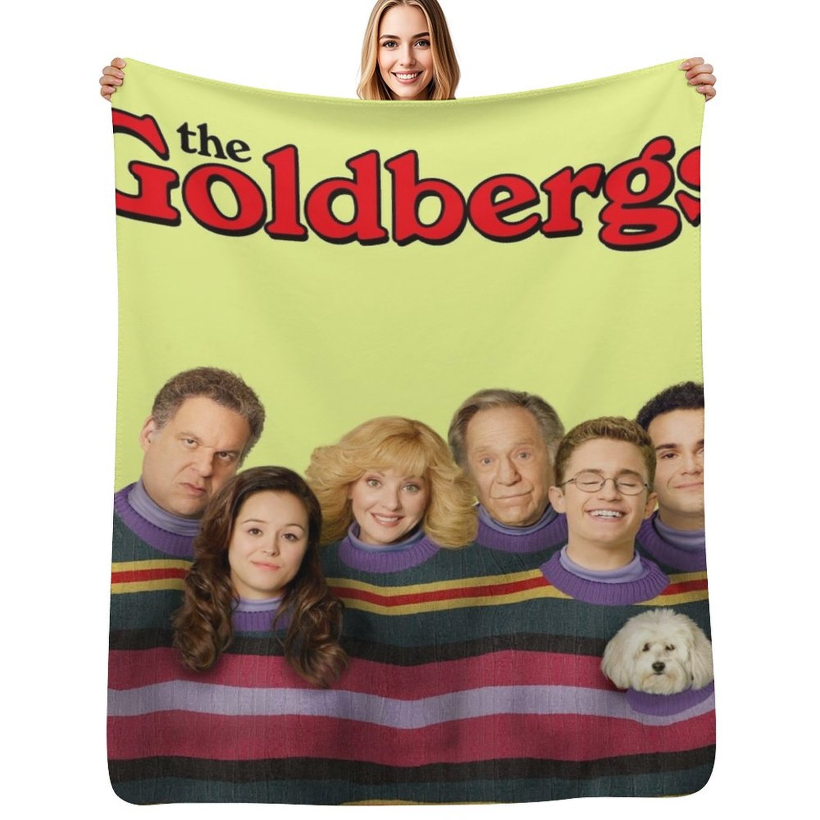 Anime Cosplay Idea - The Goldbergs Throw Blanket Sofa Quilt