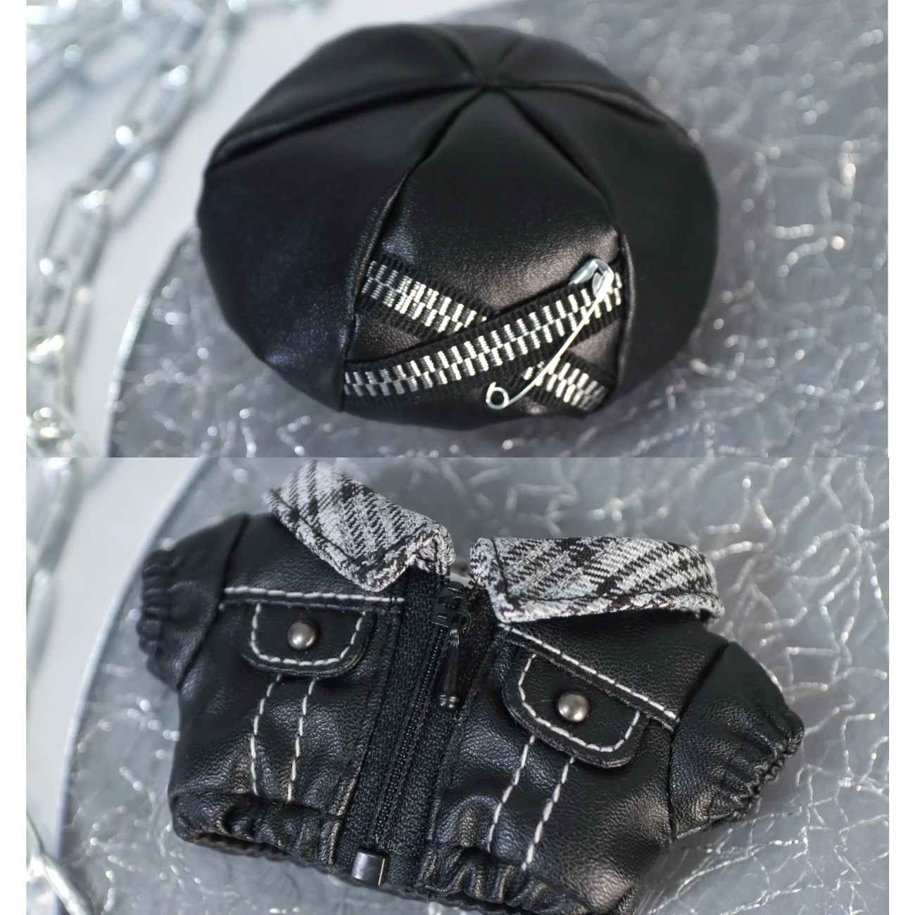 Anime Cosplay Clothes - 2026 new 10cm cosplay leather jacket,