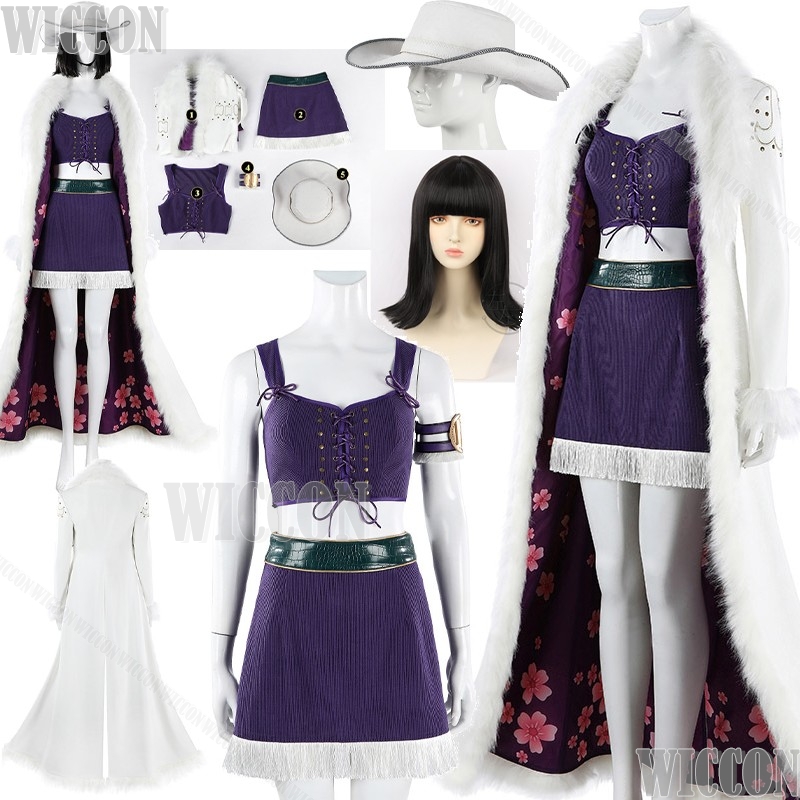 Anime Cosplay Long Hair - Nico Anime Movie Robin cosplay Costume