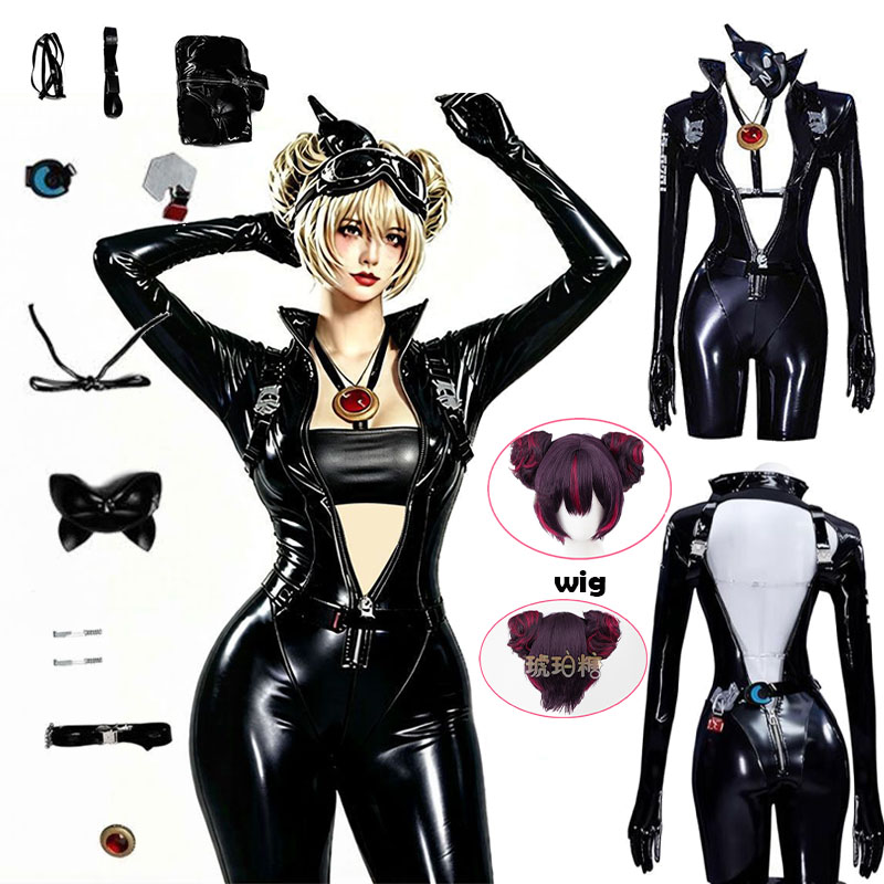 Anime Cosplay Jumpsuit - WHH Anime Nikke Quency Cosplay Costume
