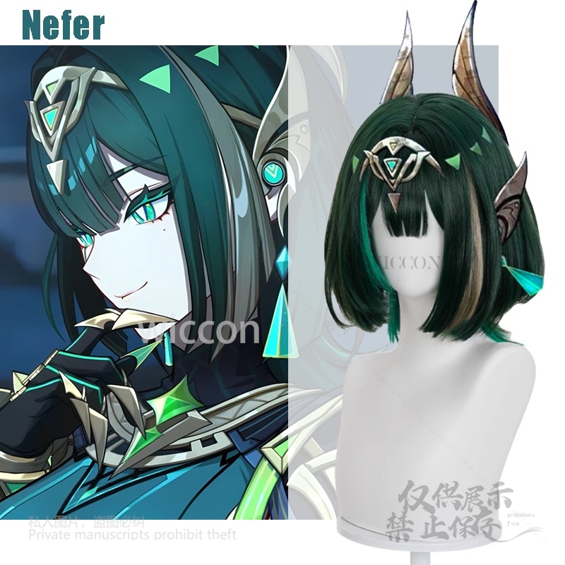 Anime Cosplay Realistic - Anime Game Genshin Impact New Nefer