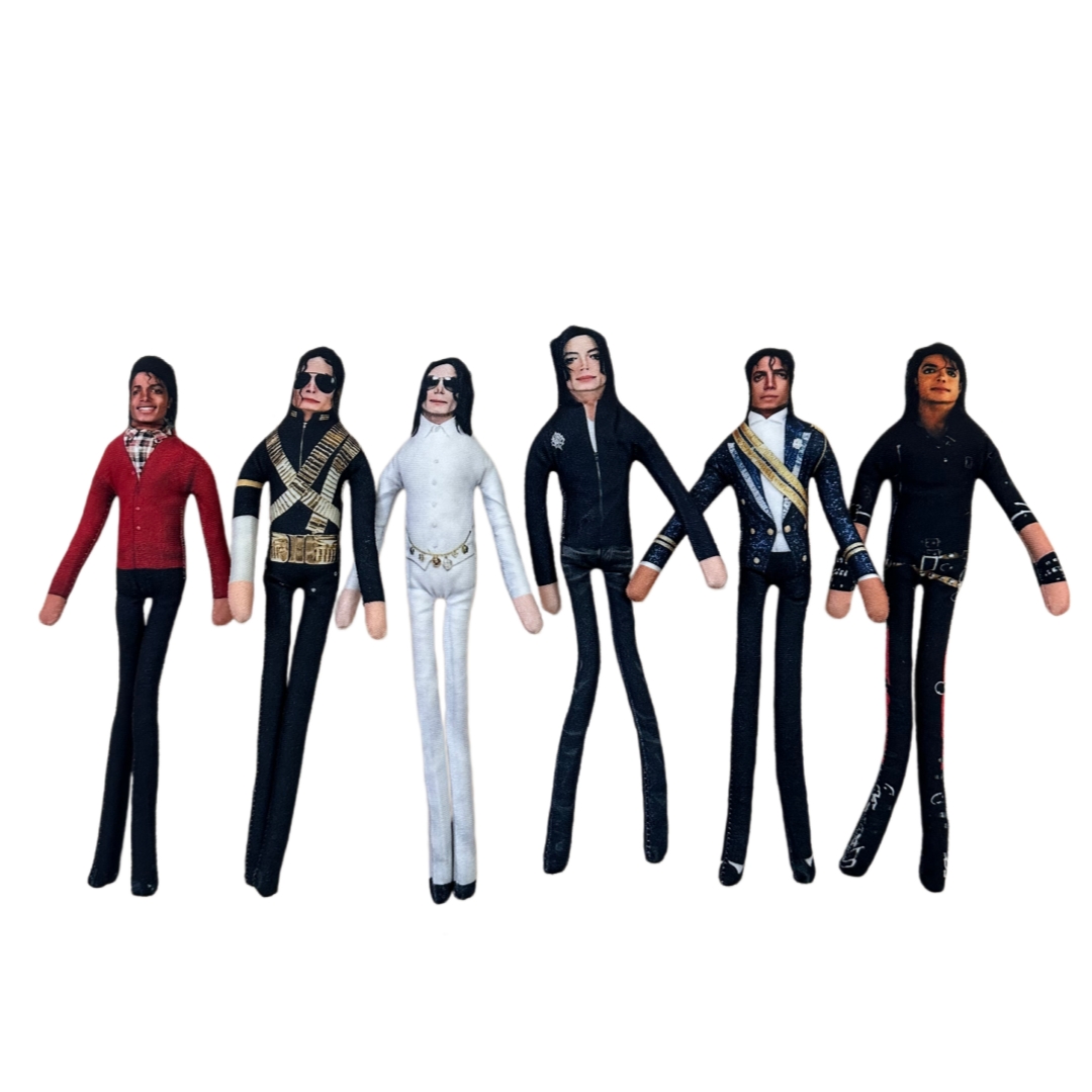 Anime Cosplay Buy - 1-6pcs Michael Jackson Cosplay Prop Doll
