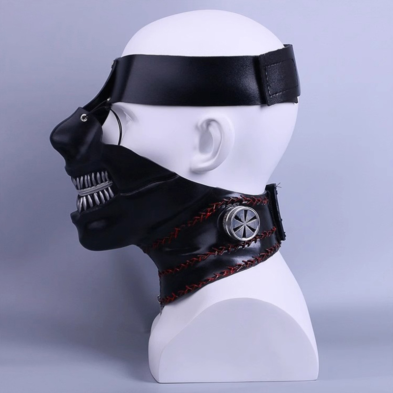 Kaneki Ken Cosplay Mask Movie  - Tokyo Ghoul Mask ulasan dan harga
