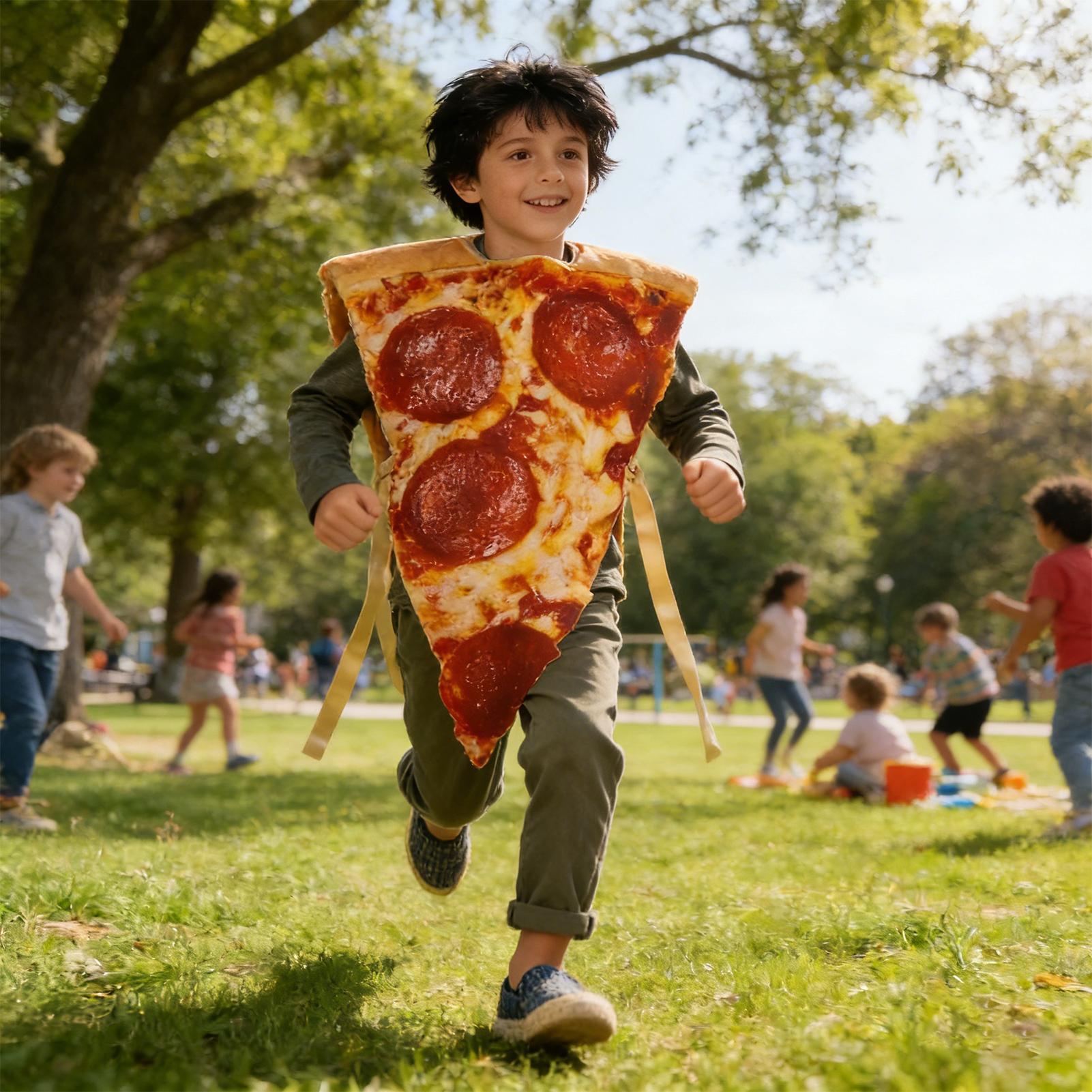 Pizza Halloween Costume Realis - Anime Cosplay Realistic ulasan dan harga