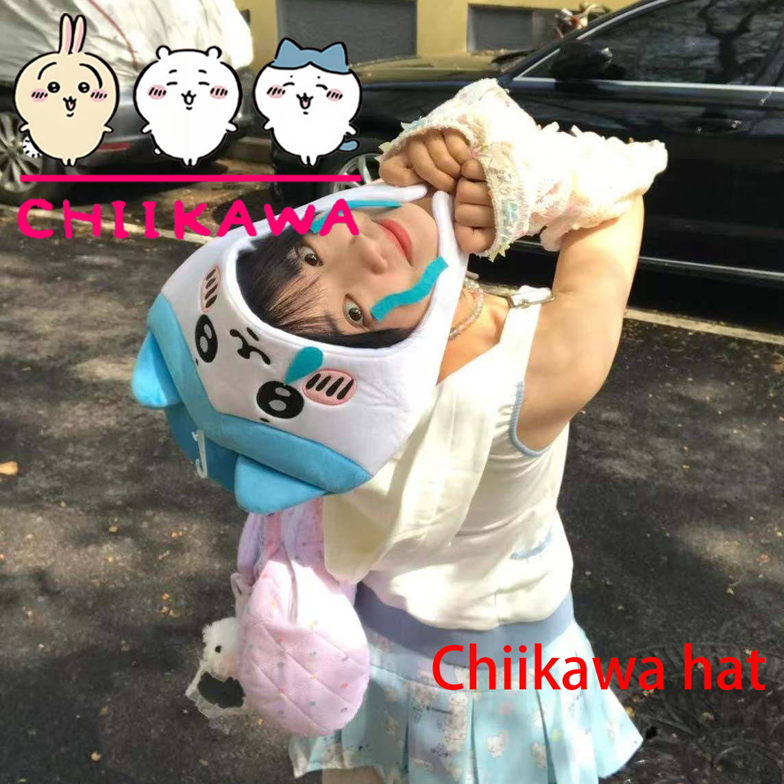 Chiikawa Hachiware Usagi Hat C - Anime Cosplay Girl Photo ulasan dan harga