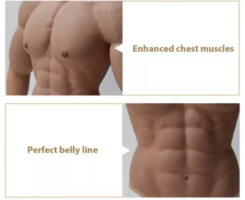 Macho Silicone Muscle Suit Wit - Anime Cosplay Realistic ulasan dan harga
