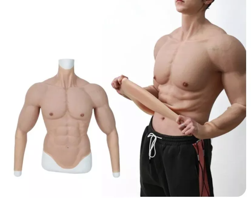 Macho Silicone Muscle Suit Wit - Anime Cosplay Realistic ulasan dan harga