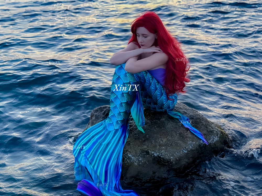HOT!Adult Mermaid Tail Swimsui - Anime Cosplay Girl Photo ulasan dan harga