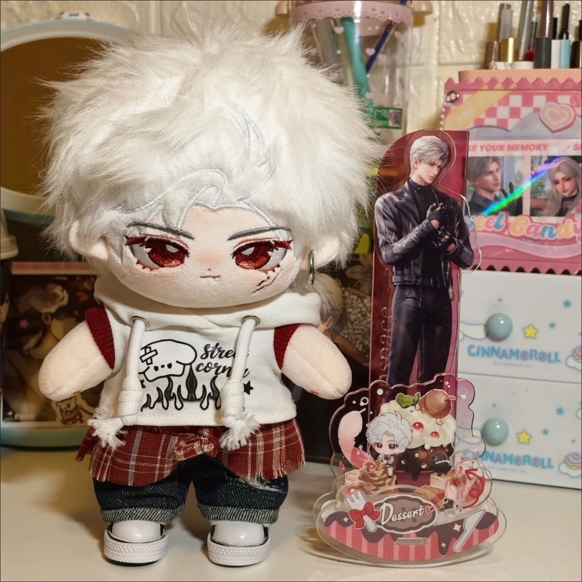 20cm Cosplay Cotton Doll Set A - Anime Cosplay Clothes ulasan dan harga