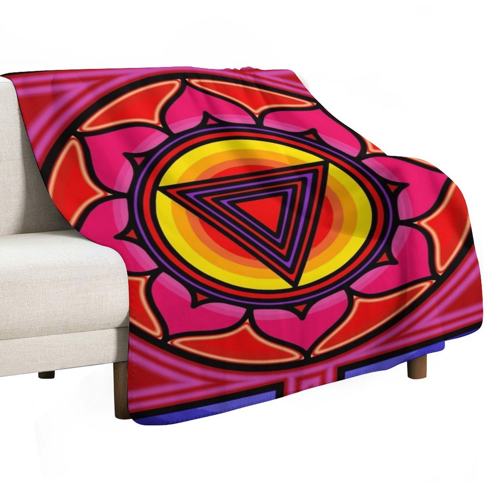 Cold Kali Yantra Throw Blanket - Anime Cosplay Idea ulasan dan harga
