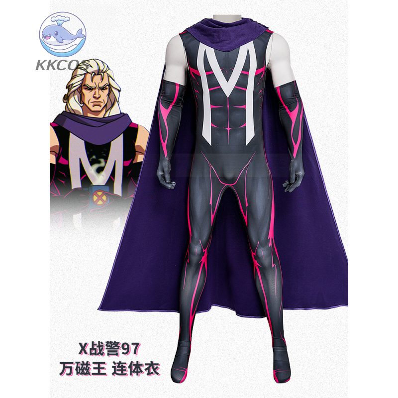 Magneto Cosplay Costume Jumpsu - Anime Cosplay Jumpsuit ulasan dan harga