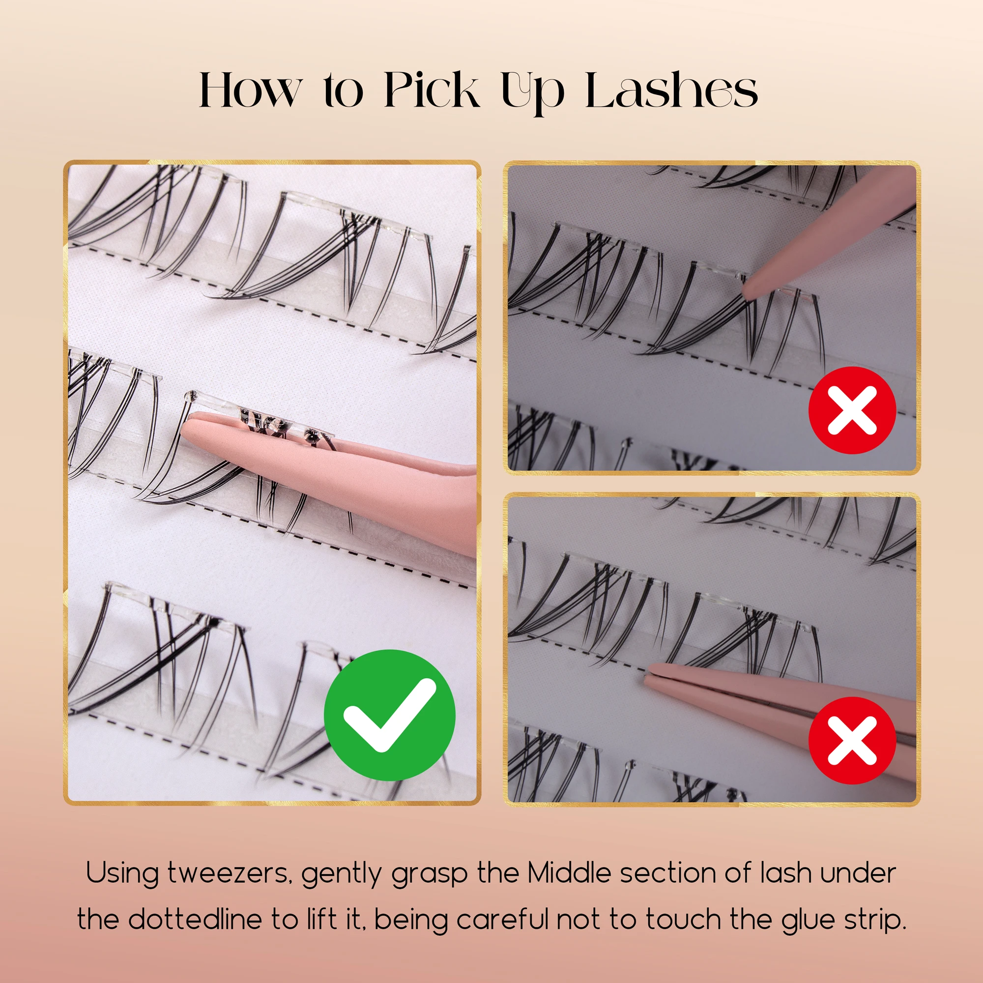Befer No Glue Needed Lower Las - Anime Cosplay Lashes ulasan dan harga