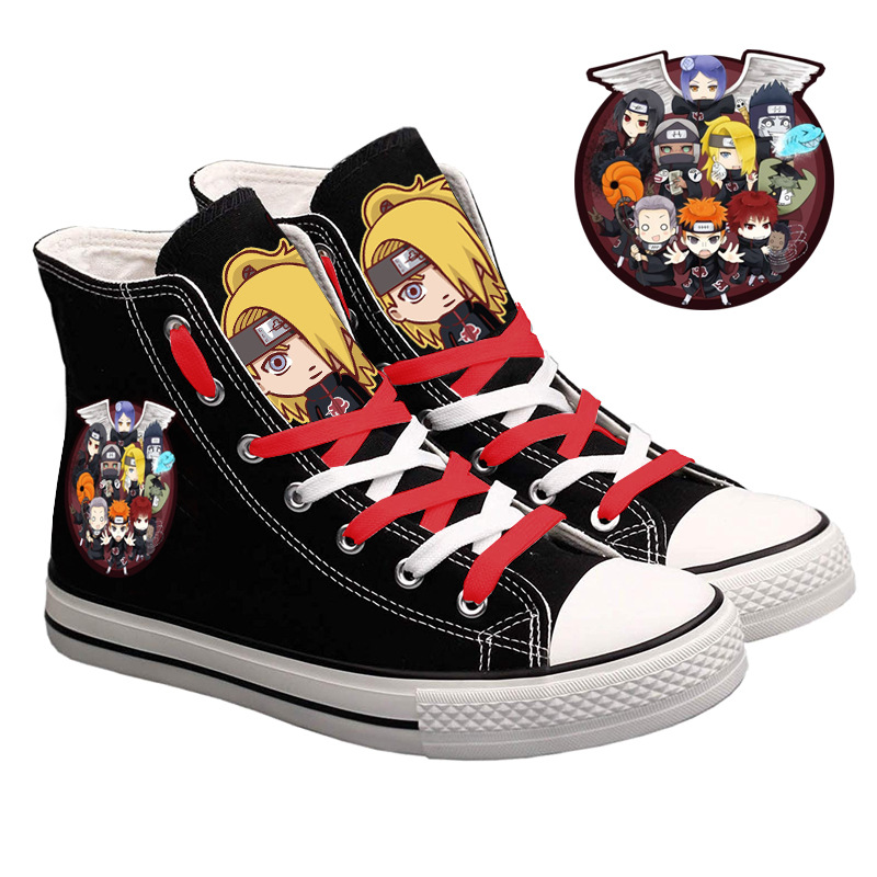 Naruto Uzumaki High-Top Canvas - Anime Cosplay Idea ulasan dan harga