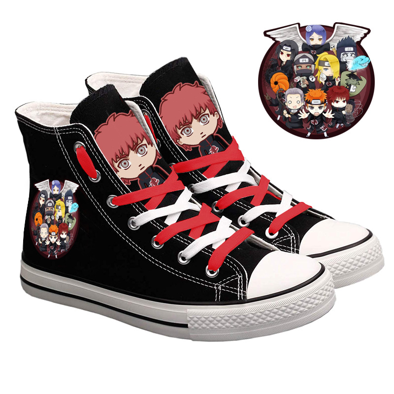 Naruto Uzumaki High-Top Canvas - Anime Cosplay Idea ulasan dan harga