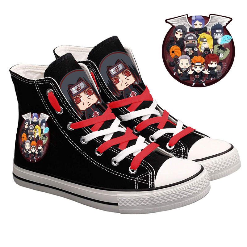 Naruto Uzumaki High-Top Canvas - Anime Cosplay Idea ulasan dan harga