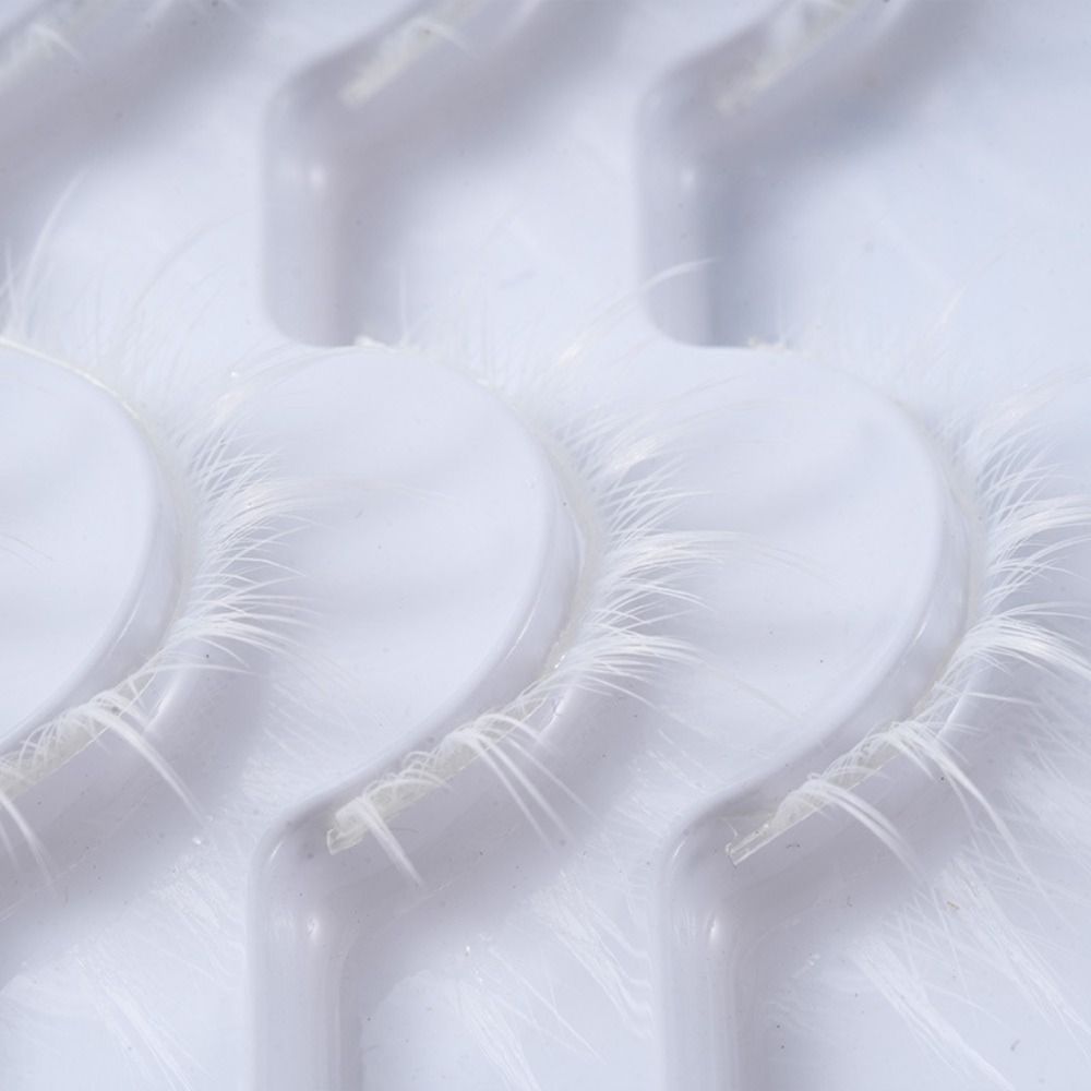 White White Anime Eyelashes Ja - Anime Cosplay Lashes ulasan dan harga