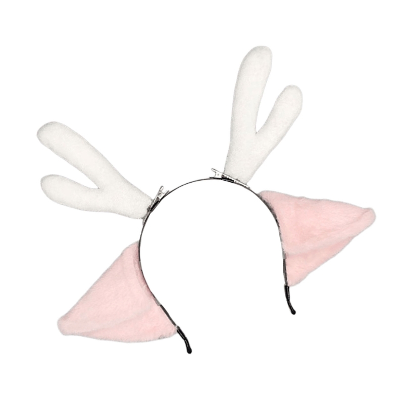 Flexible Furry Plush Deer Ear  - Anime Cosplay Girl Photo ulasan dan harga