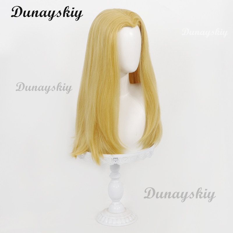 Eisen Cosplay Set Long Wig Axe - Anime Cosplay Long Hair ulasan dan harga