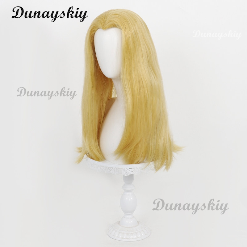 Eisen Cosplay Set Long Wig Axe - Anime Cosplay Long Hair ulasan dan harga