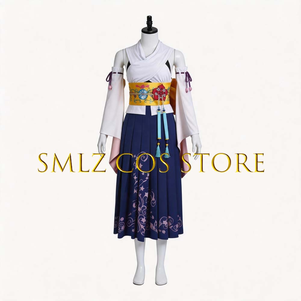 Smlz FFX Yuna Cosplay Anime FF - Anime Cosplay Show ulasan dan harga
