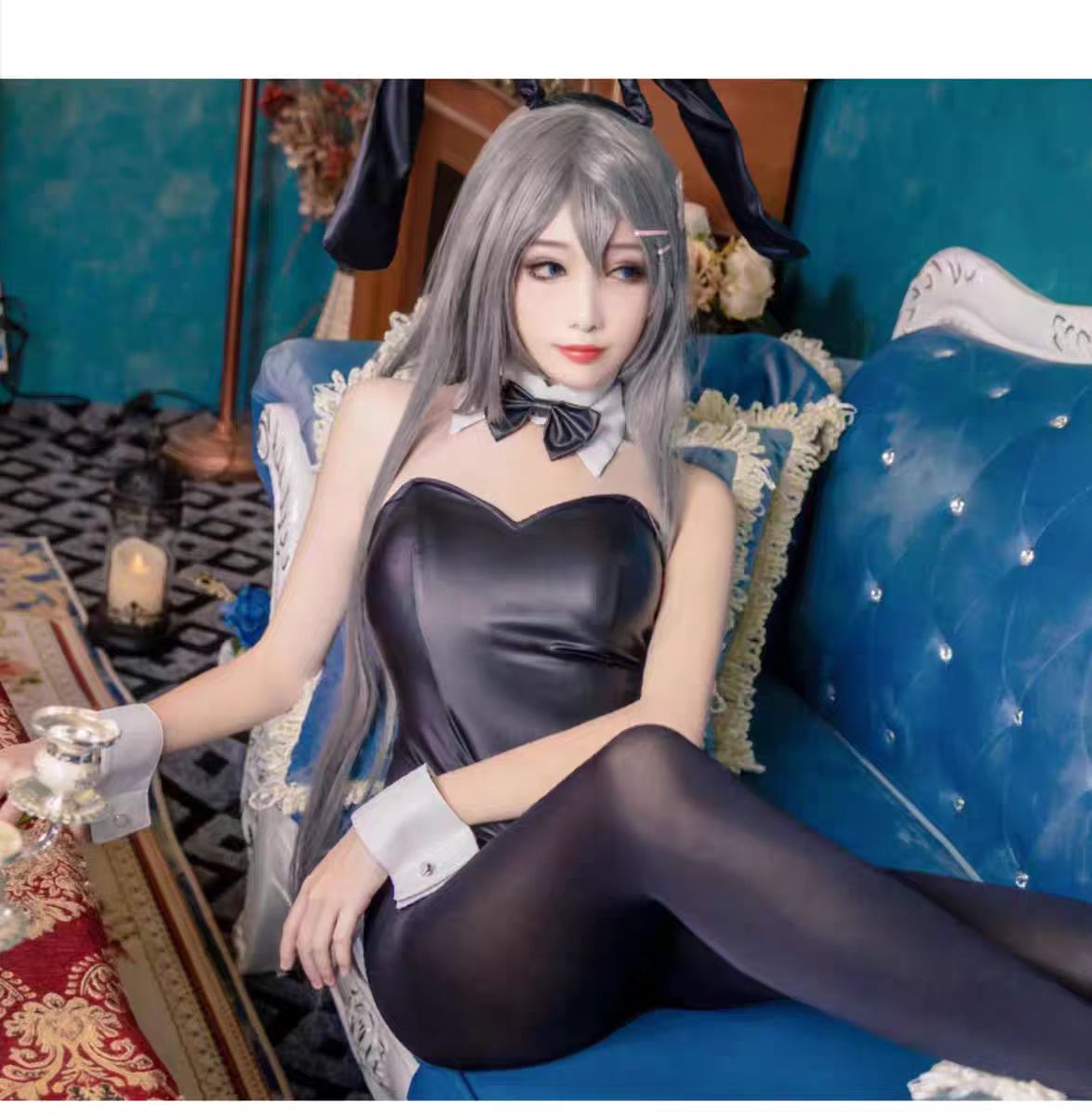 Sexy Bunny Girl Sakurajima Mai - Anime Cosplay Jumpsuit ulasan dan harga