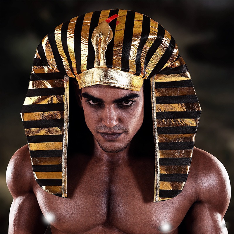 Fabric Egyptian Pharaoh Hat Go - Egypt Cosplay Anime ulasan dan harga