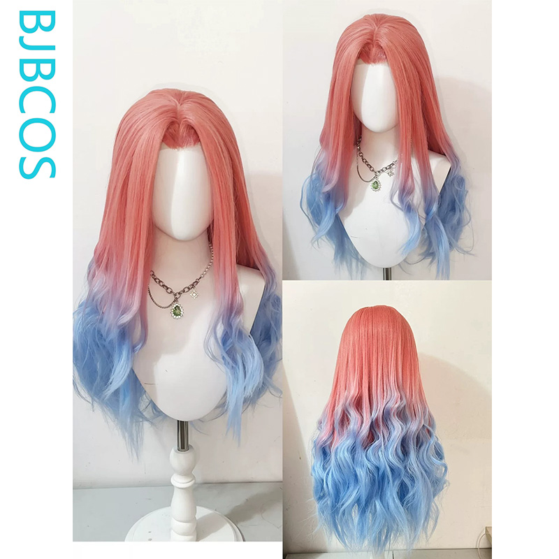 [Styled Wig]‌Mizi Cosplay Wig  - Anime Cosplay Long Hair ulasan dan harga