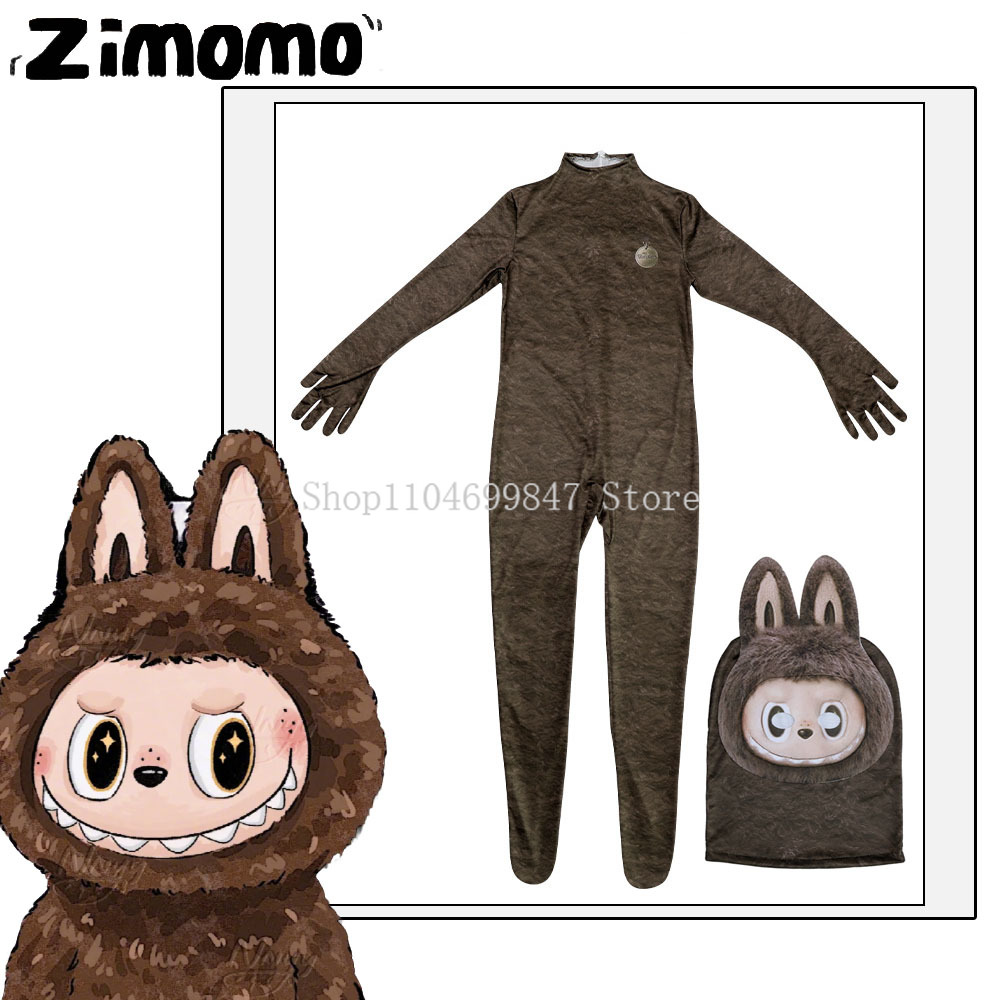 Cartoon Monster Zimomo Cosplay - Anime Cosplay Jumpsuit ulasan dan harga