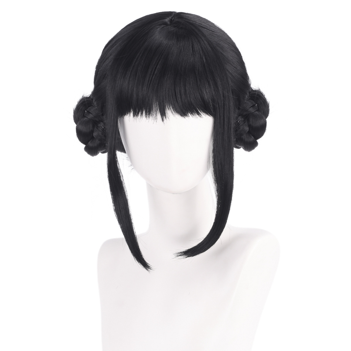 Zoey Cosplay Wig 33cm Black Ha - Anime Zoey Cosplay ulasan dan harga