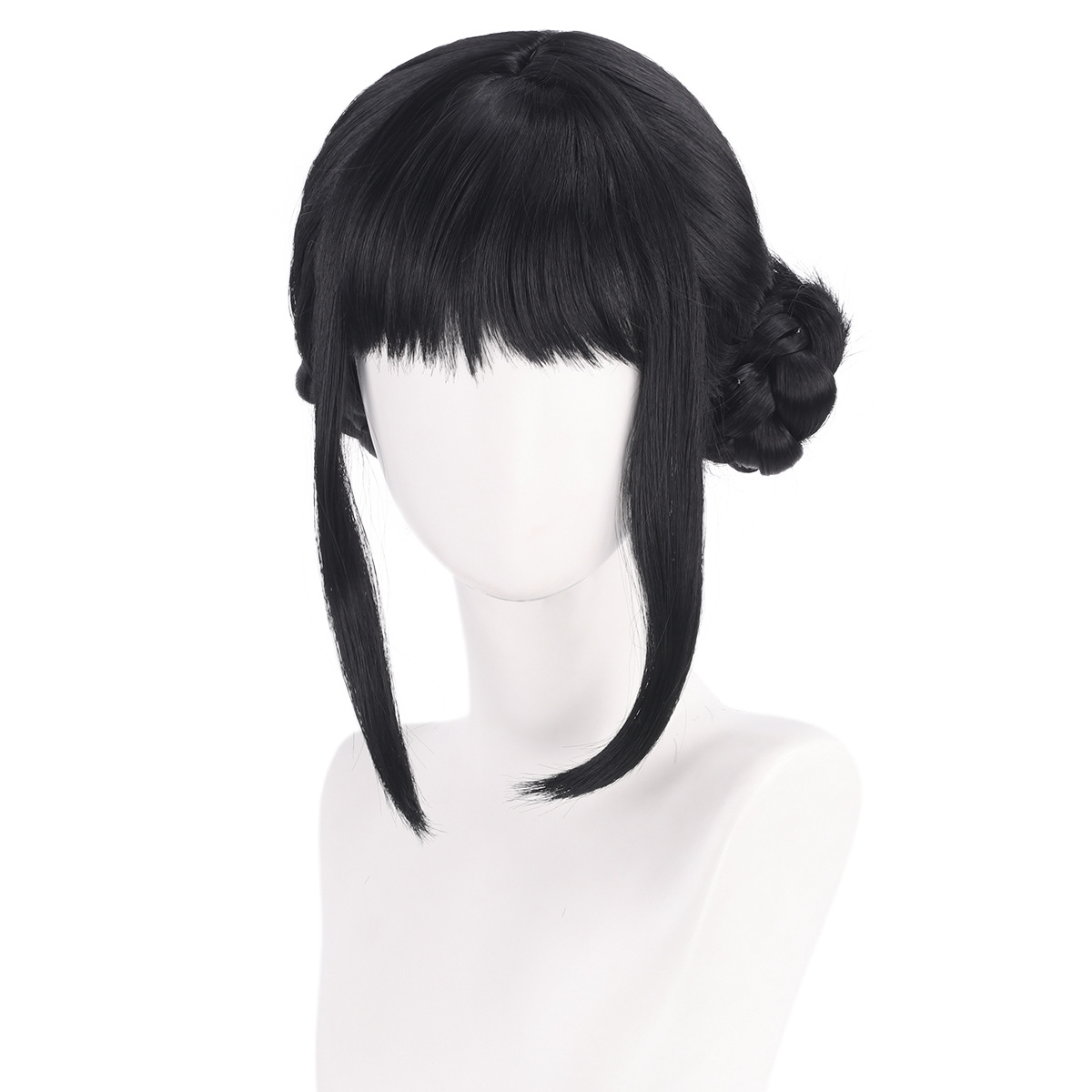 Zoey Cosplay Wig 33cm Black Ha - Anime Zoey Cosplay ulasan dan harga