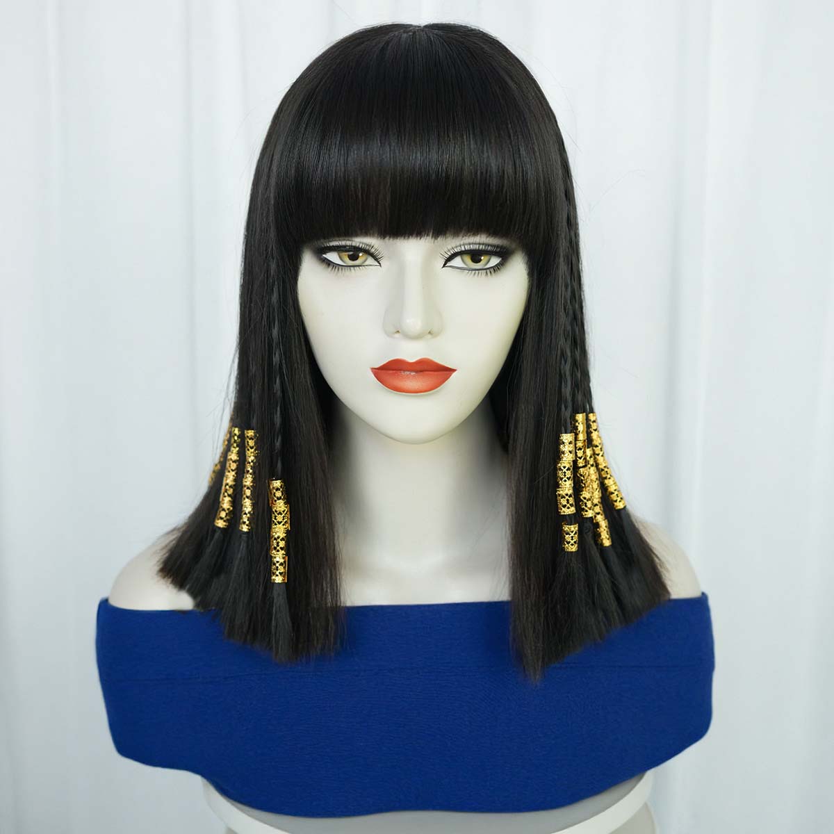 Fashion Wig Women Halloween Co - Egypt Cosplay Anime ulasan dan harga