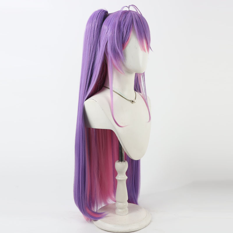 Tokoyami Towa Cosplay Wig Vtub - Anime Cosplay Long Hair ulasan dan harga