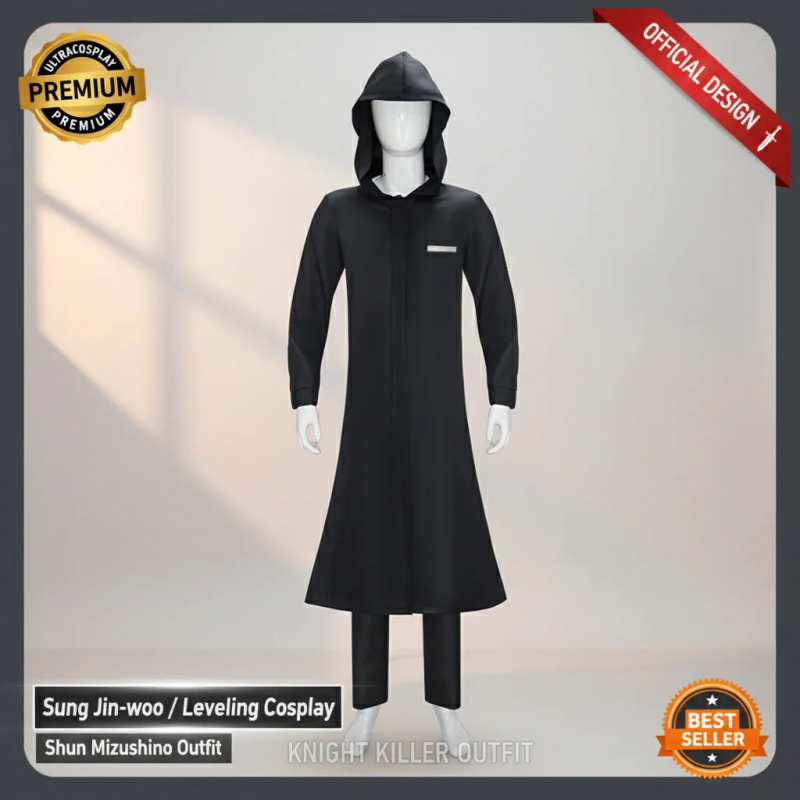 ▓2026Sung Jinwoo Solo Leveling - Cosplay Anime Solo ulasan dan harga