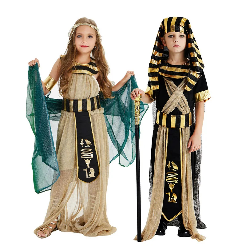 ❤2026✚Kids Halloween Cosplay C - Egypt Cosplay Anime ulasan dan harga