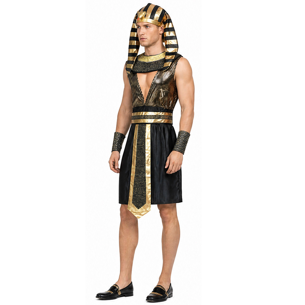 Men Egyptian Pharaoh Costume A - Egypt Cosplay Anime ulasan dan harga