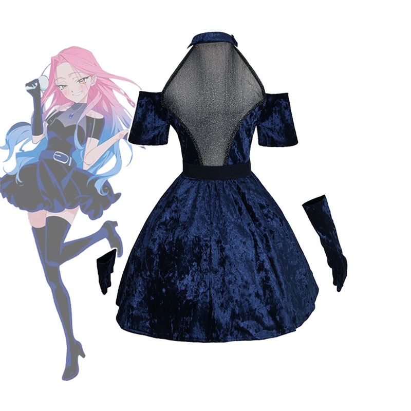 Mizi Cosplay Anime Alien Stage - Anime Cosplay Long Hair ulasan dan harga