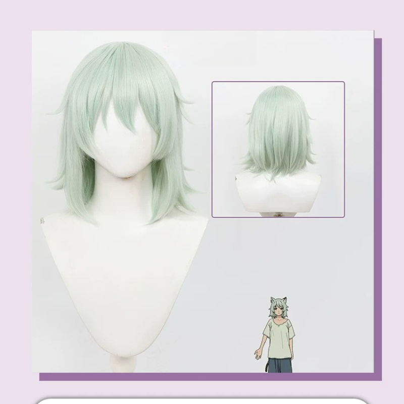 Chainsmoker Cat Cosplay Wig Ea - Anime Cosplay Realistic ulasan dan harga