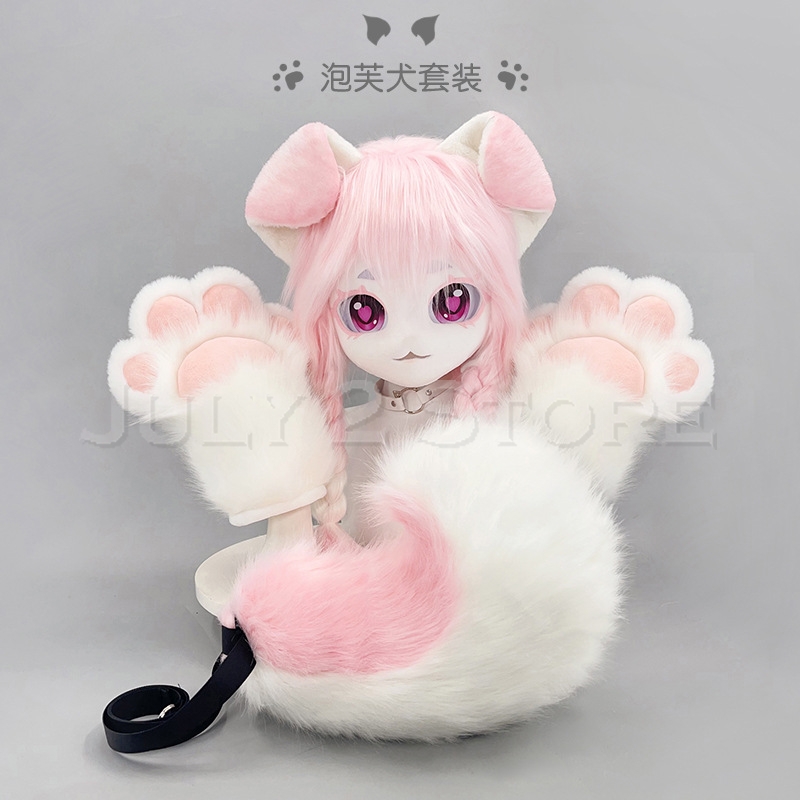 July 2 Store Fursuit Head Kigu - Anime Cosplay Cat ulasan dan harga
