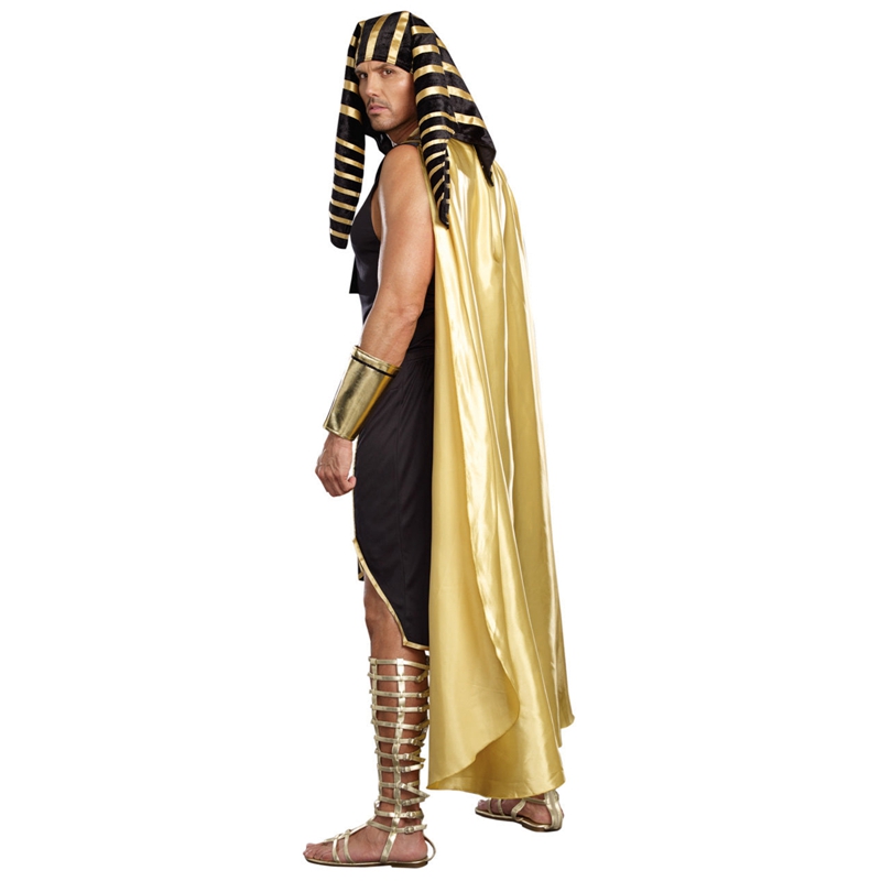 Men Egyptian Costume Set 7 Pcs - Egypt Cosplay Anime ulasan dan harga