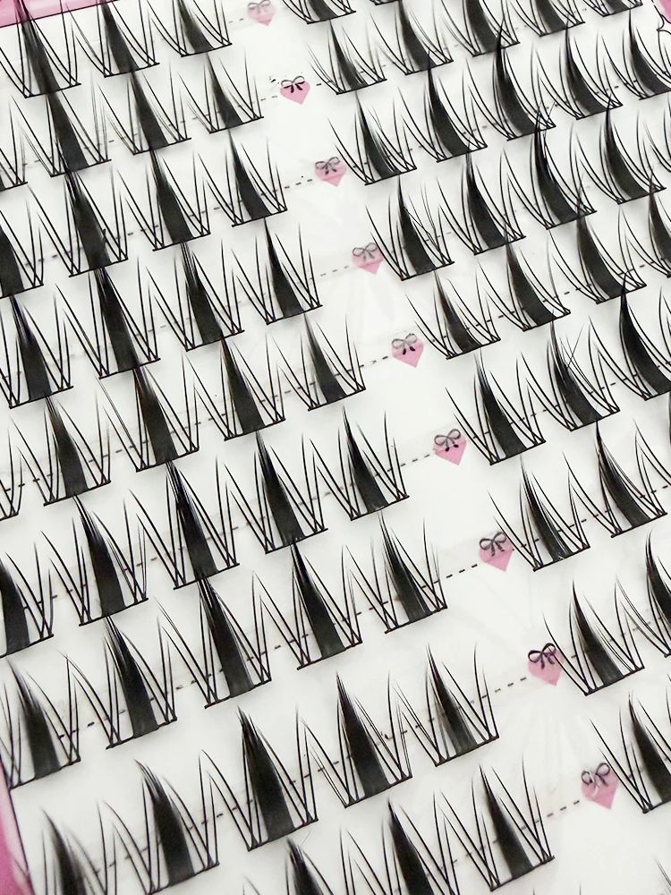 DIY Self-Adhesive Cluster Lash - Anime Cosplay Lashes ulasan dan harga