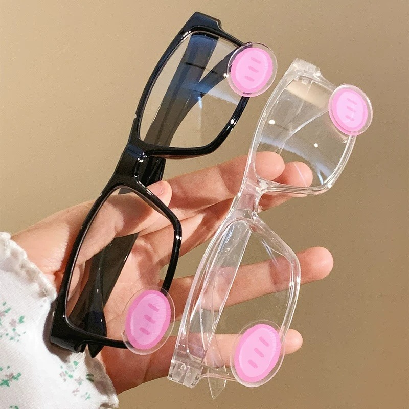 Cute Blush Glasses Anime Style - Anime Cosplay Girl Photo ulasan dan harga