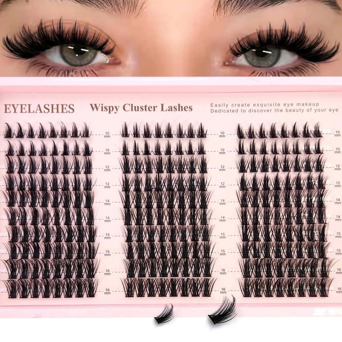 AMSDCN Manga Lash Clusters Wis - Anime Cosplay Lashes ulasan dan harga