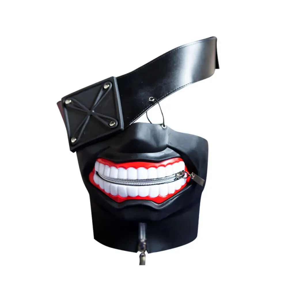 Kaneki Ken Mask Cosplay Props  - Tokyo Ghoul Mask ulasan dan harga